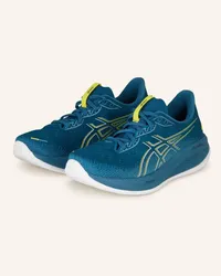 Asics Laufschuhe GEL-CUMULUS 26 - PETROL/ GELB Blau