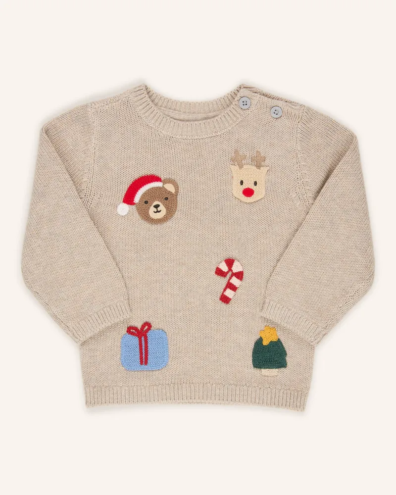 S.Oliver Pullover beige Hellbraun