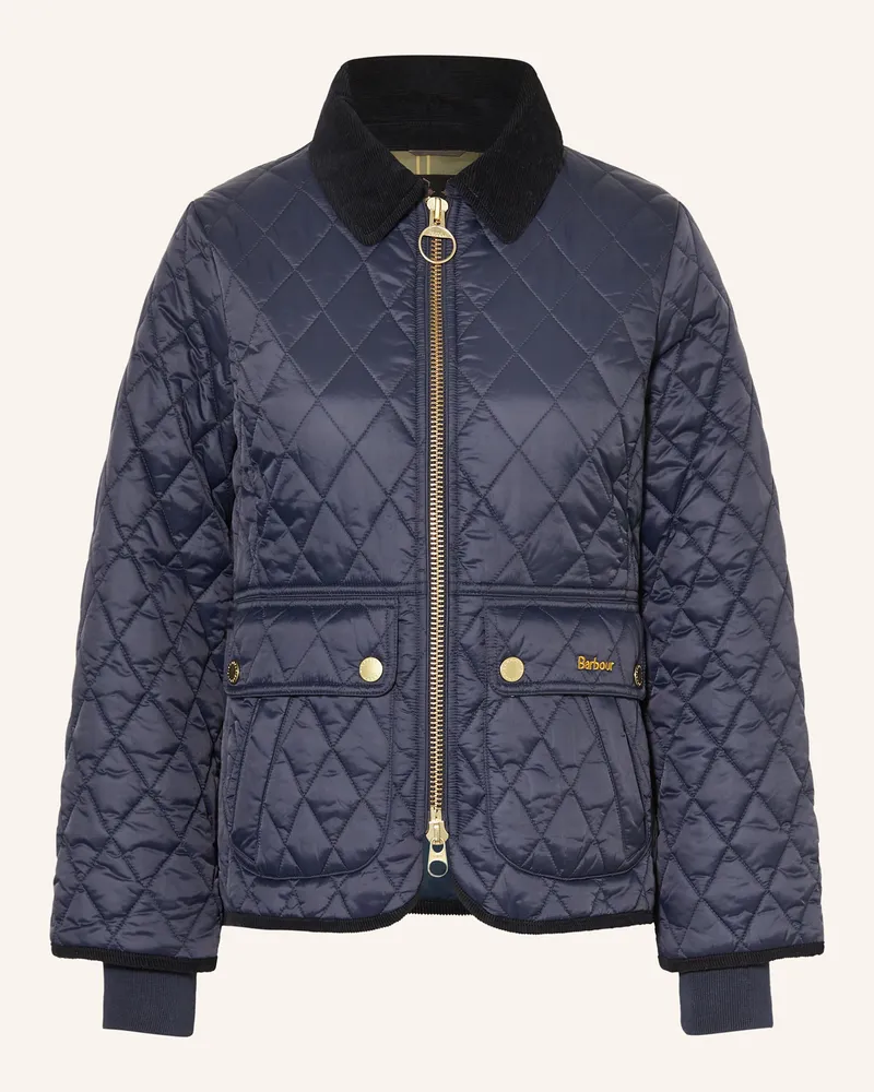 Barbour Steppjacke Beadnell blau Dunkelblau