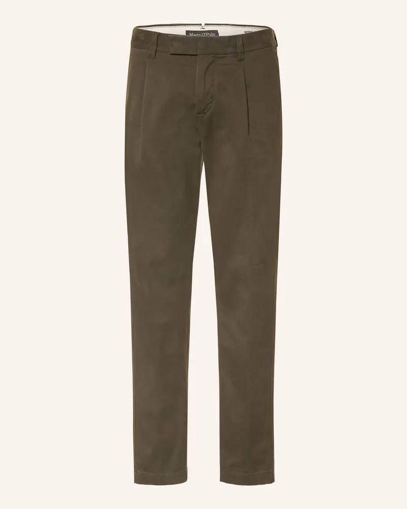 Marc O'Polo Chino Osby Pleats Tapered Fit beige Beige