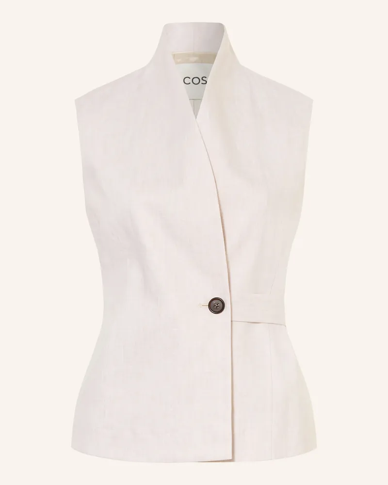 COS Blazerweste beige Beige