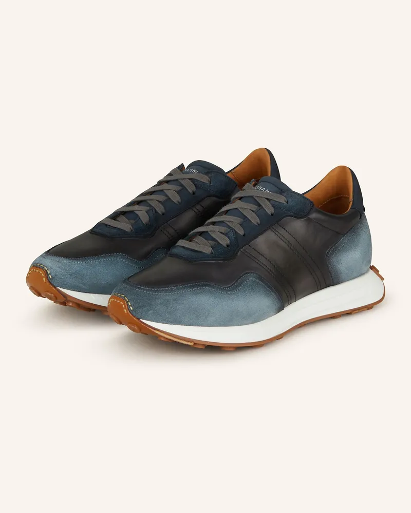 Magnanni Sneaker Romero Ii blau Schwarz