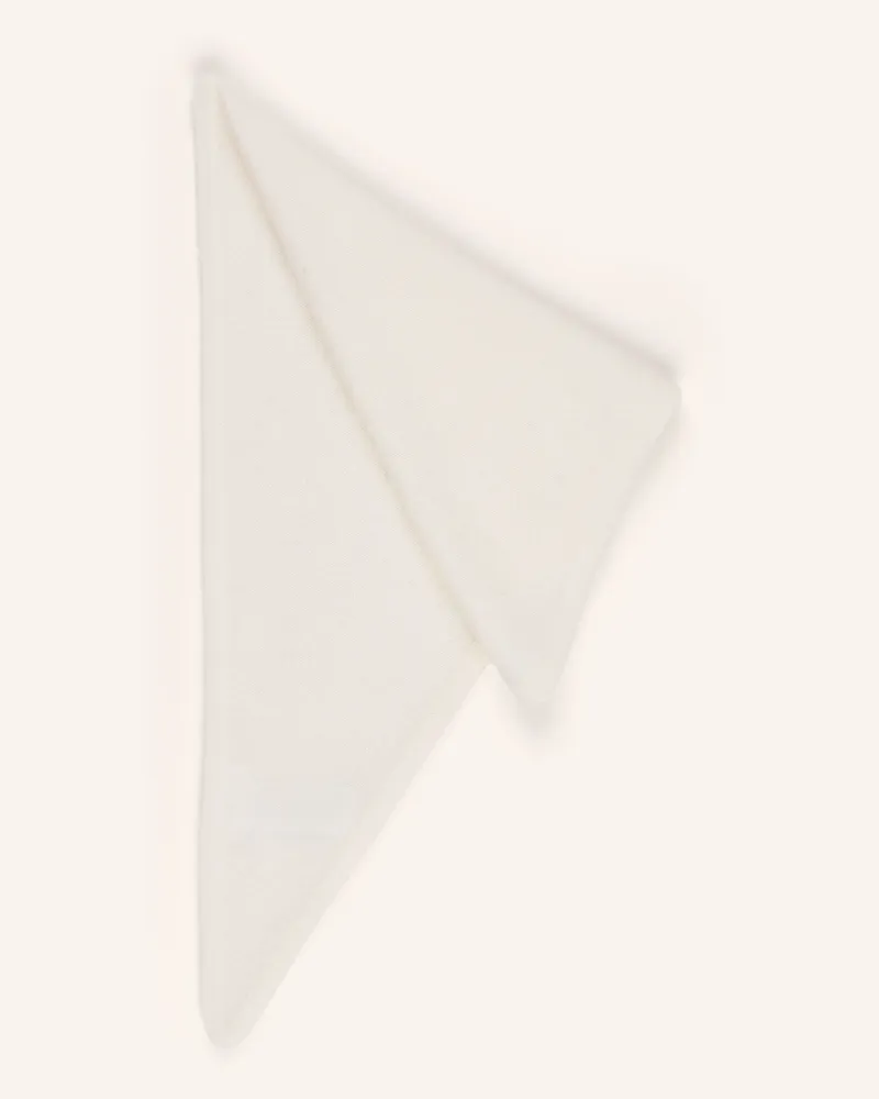 Darling Harbour Dreieckstuch Mit Cashmere weiss Creme