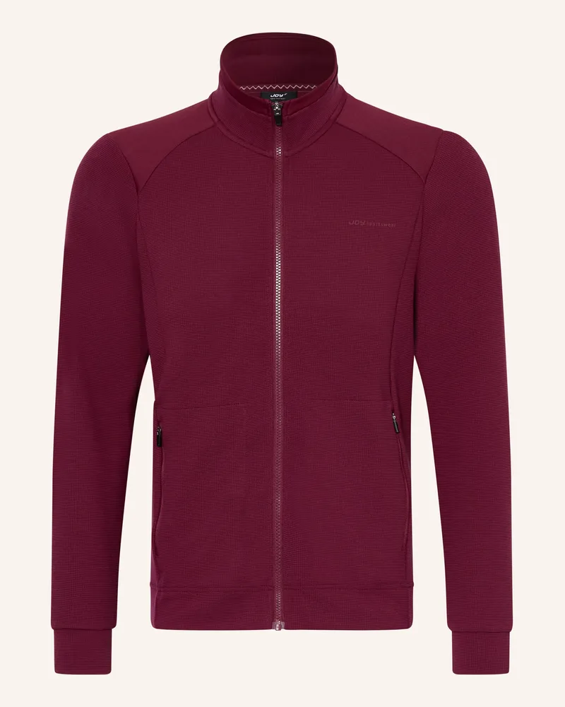 Joy Sportswear Sweatjacke VALERIO Dunkelrot