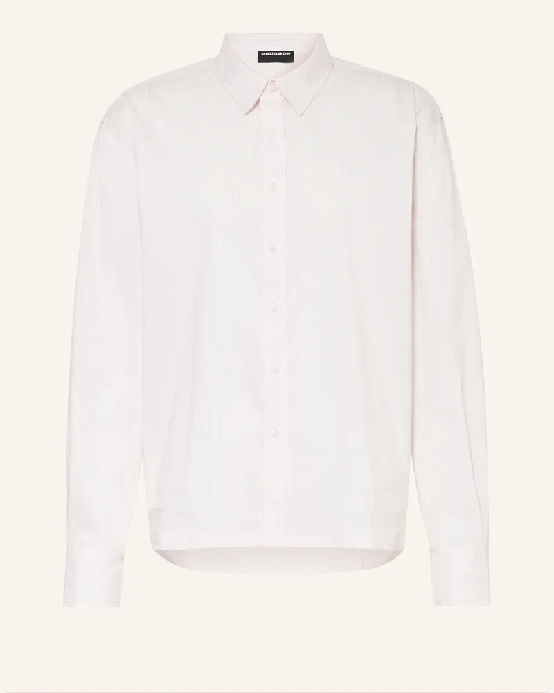 PEGADOR Hemd RATON Oversized Fit Hellrosa