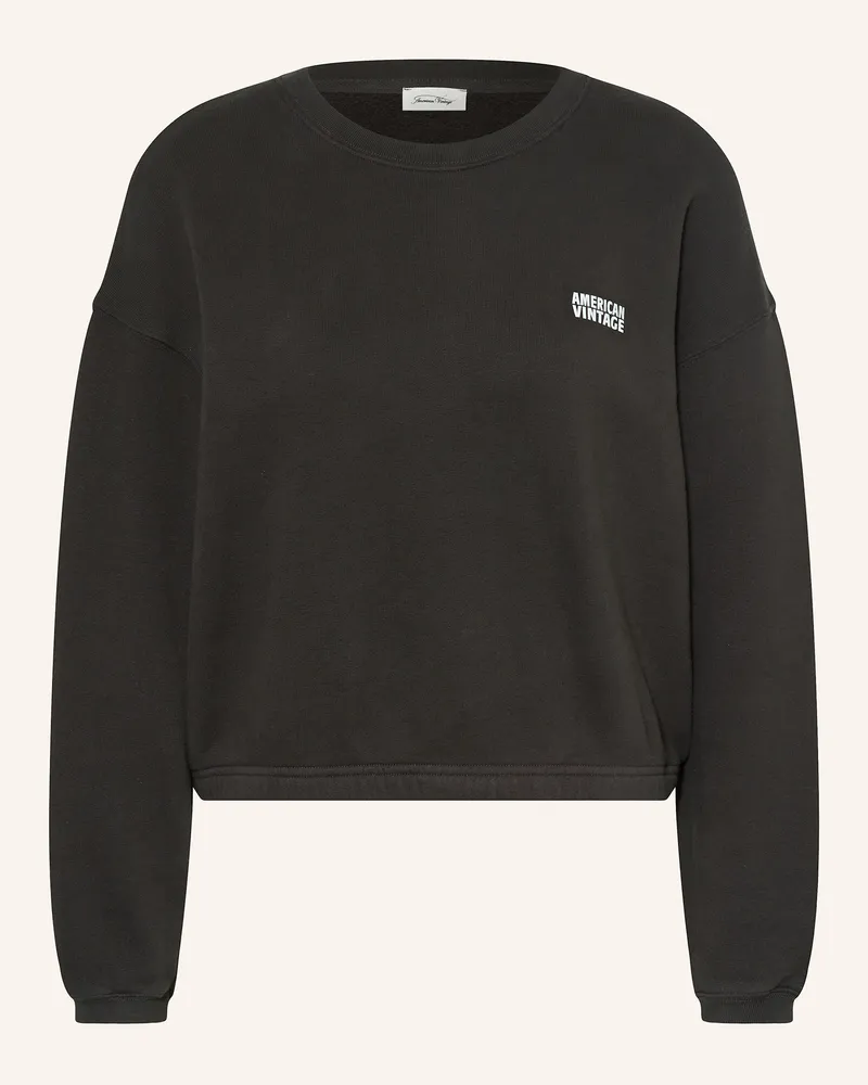 American Vintage Sweatshirt IZUBIRD Dunkelgrau