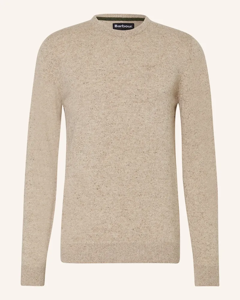 Barbour Pullover Hellbraun