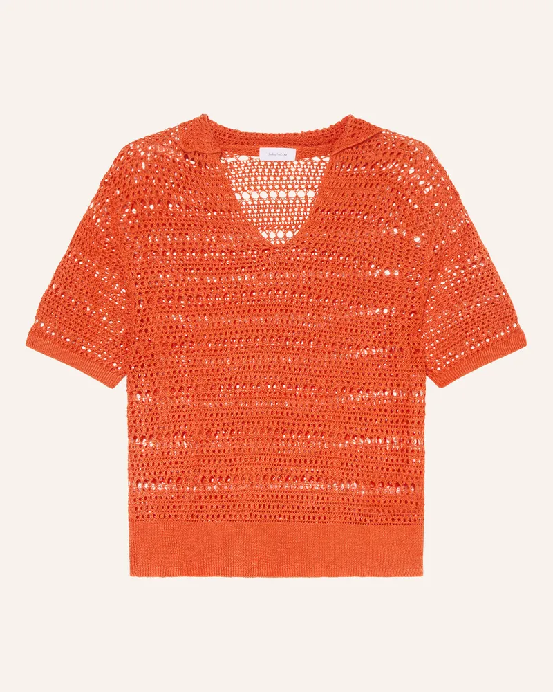 Darling Harbour Häkelshirt Orange