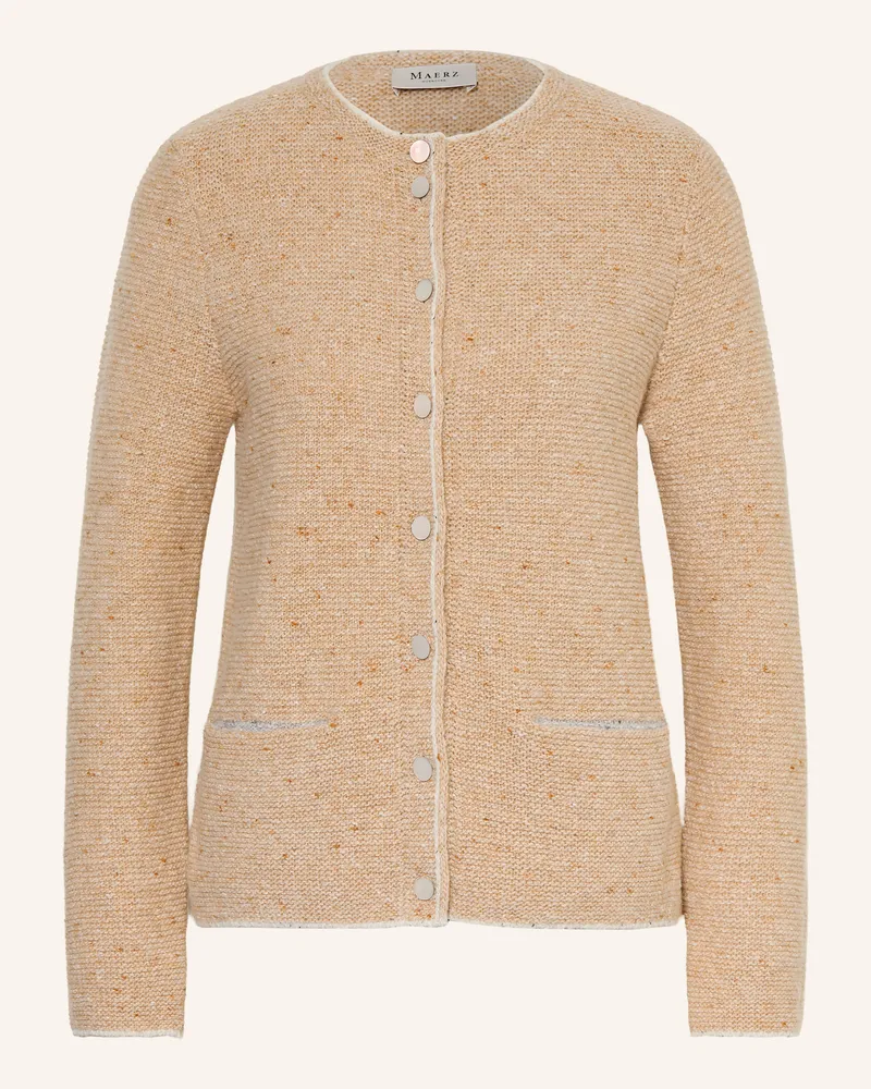 Maerz Strickjacke rosa Beige