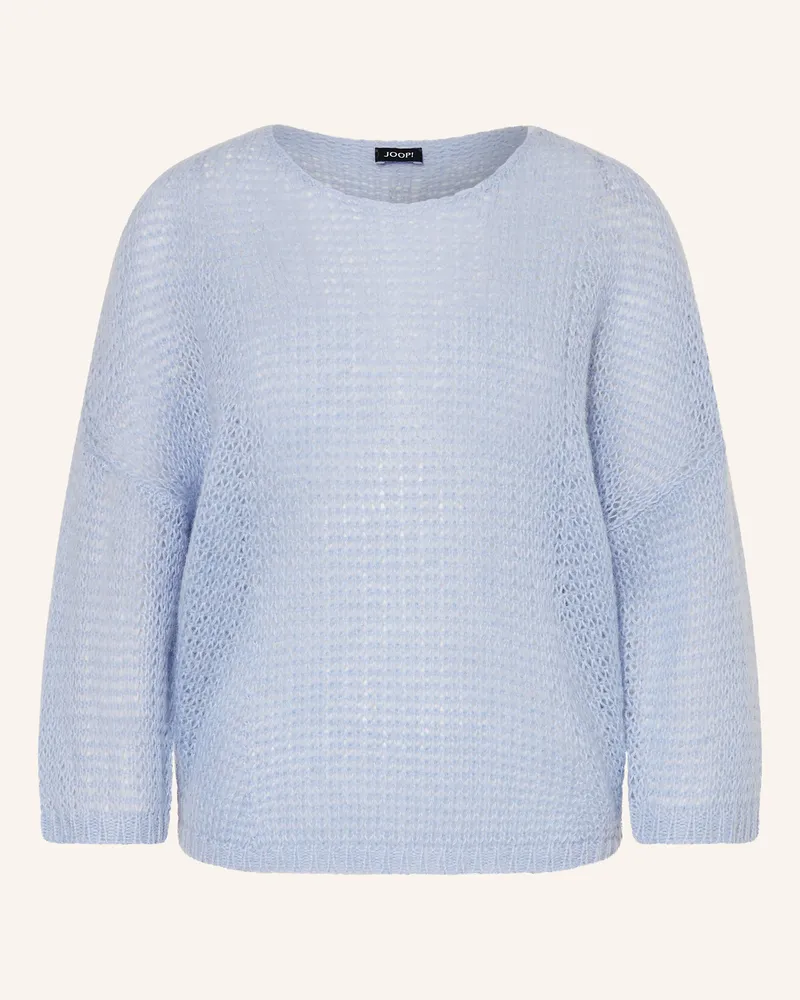 JOOP! Pullover KAGAMI mit Alpaka Hellblau