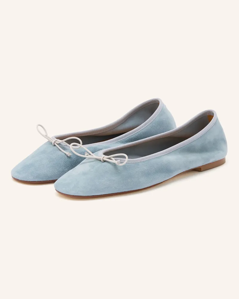 aeyde Ballerinas Tiby blau Hellblau