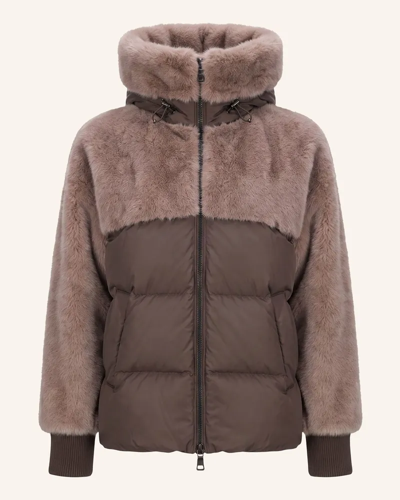 No. 1 Como Steppjacke Zuma beige Taupe