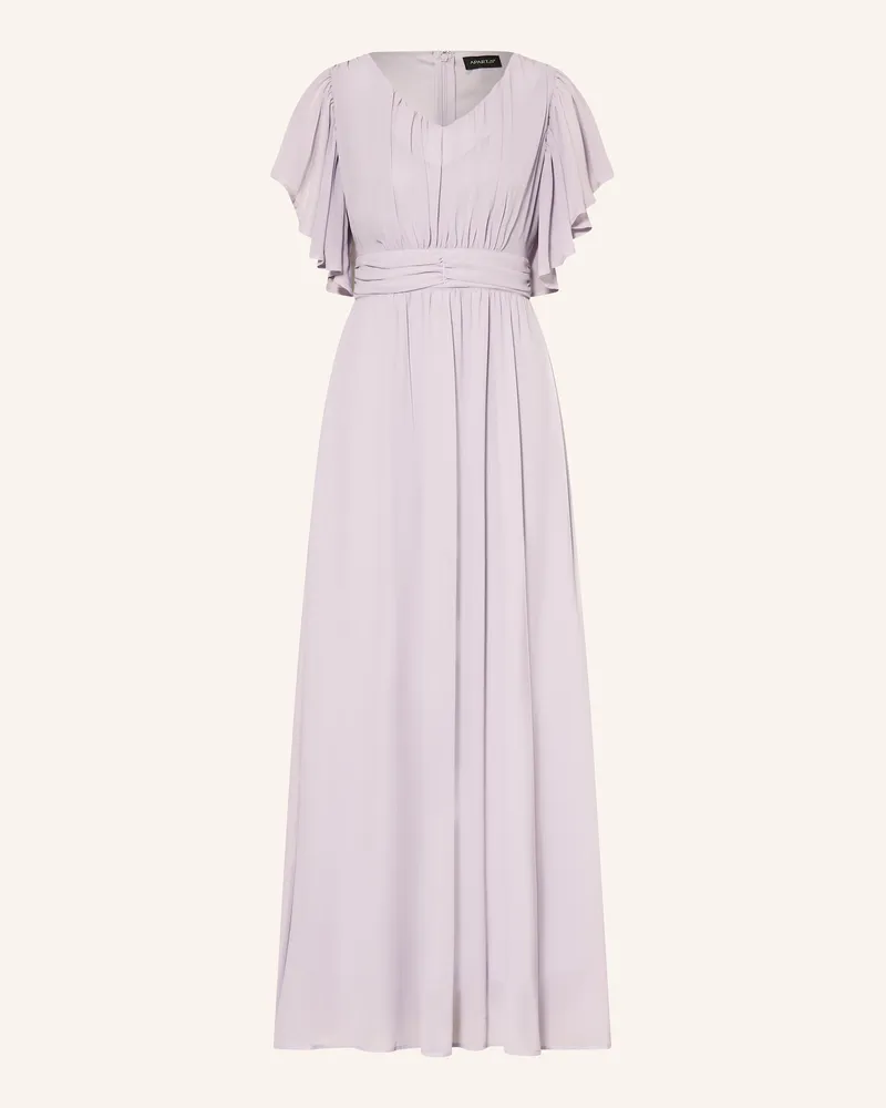 Apart Abendkleid mit Rüschen und Volants Helllila