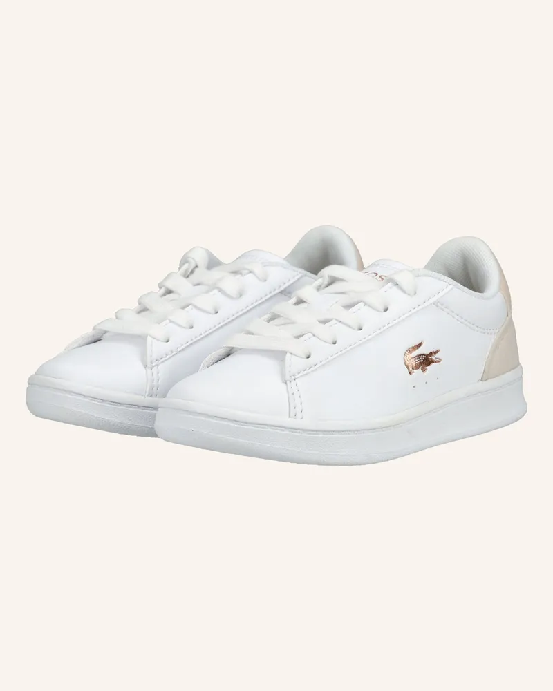 Lacoste Sneaker Carnaby weiss Weiss