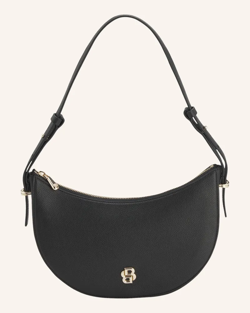 HUGO BOSS Crossbody-Tasche BOSS BEYOND HALFMOON Schwarz
