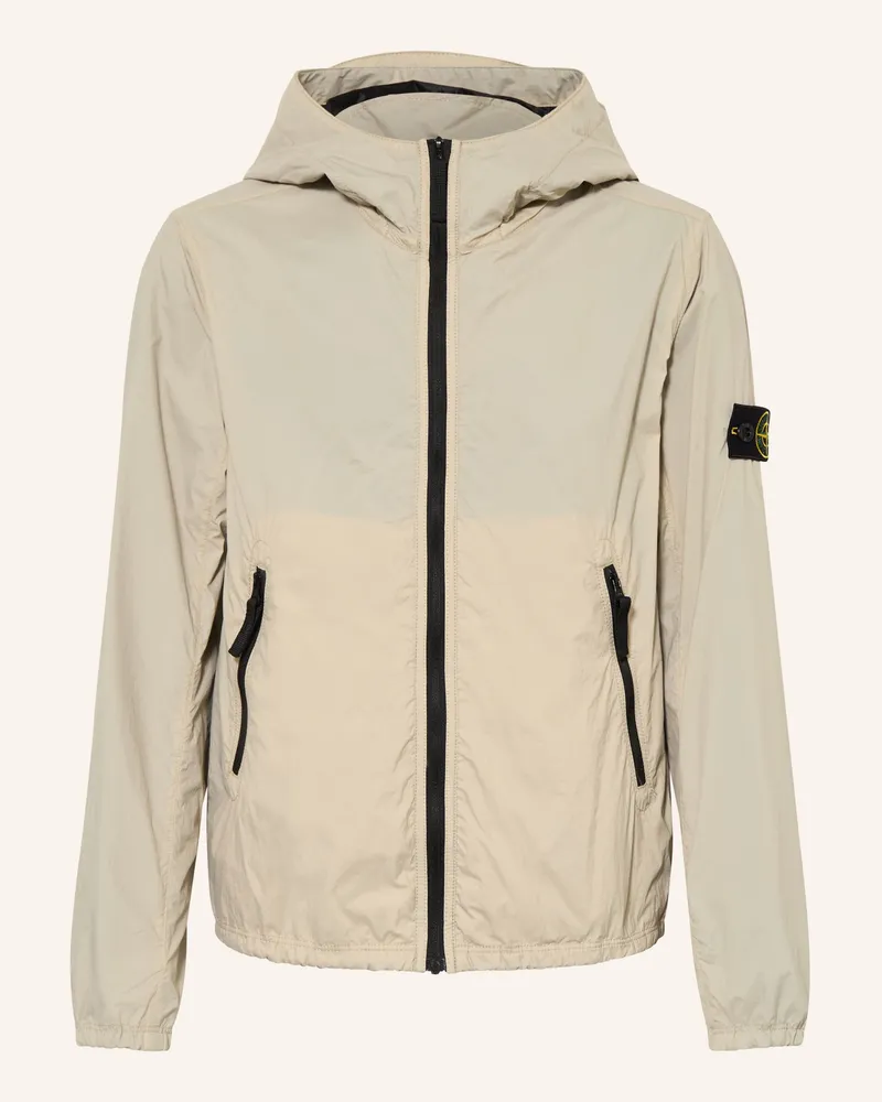 Stone Island Jacke Beige