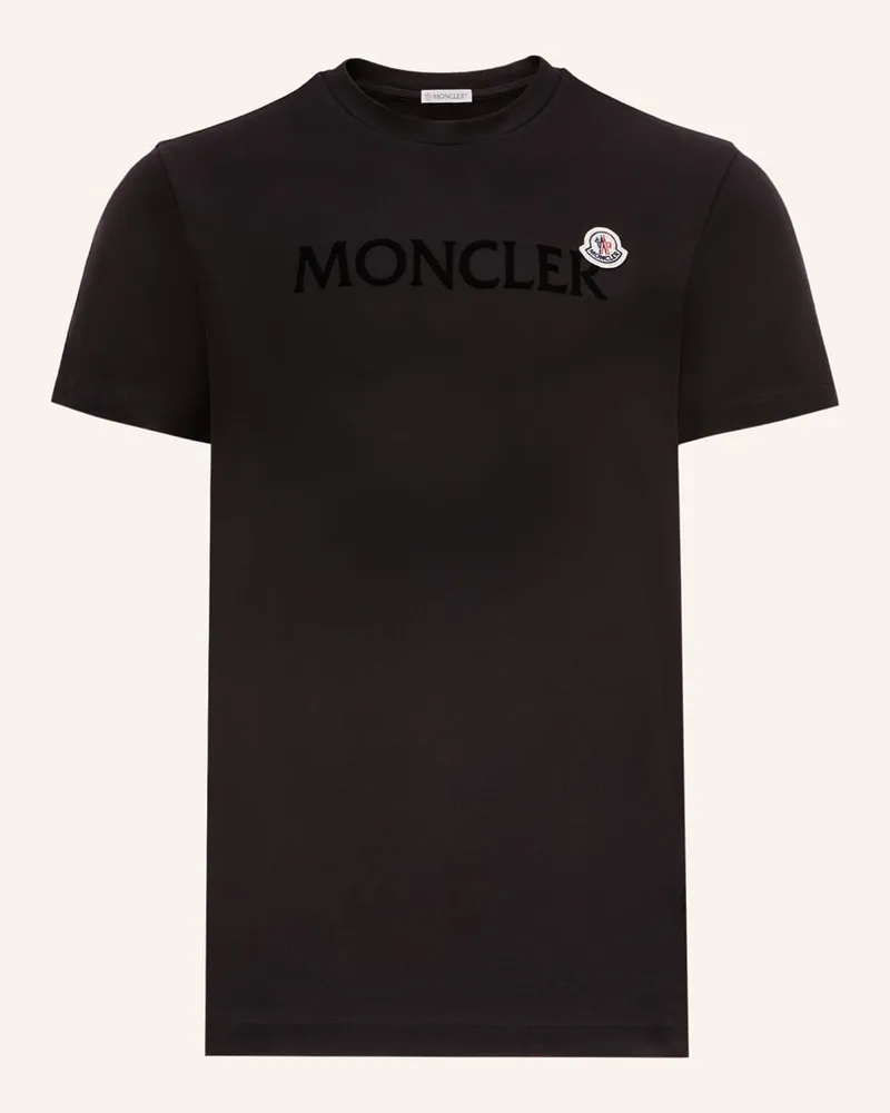 Moncler T-Shirt Schwarz