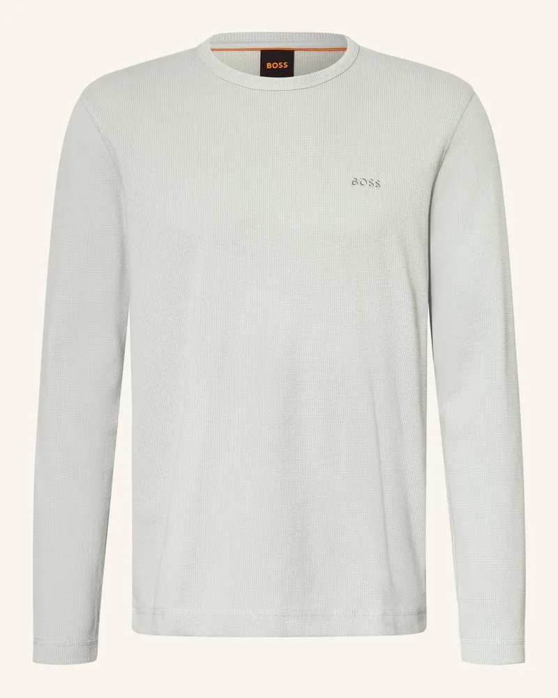 HUGO BOSS Longsleeve Tempesto gruen Hellgrün
