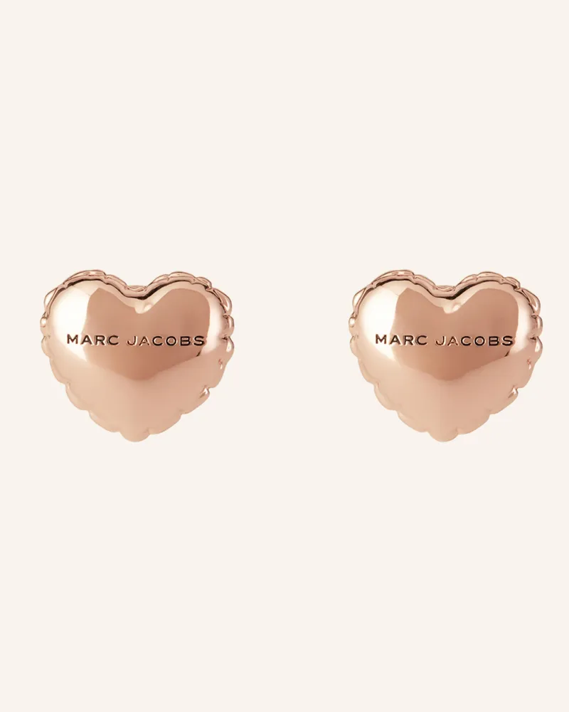Marc Jacobs Ohrstecker Balloon Heart rosegold Roségold