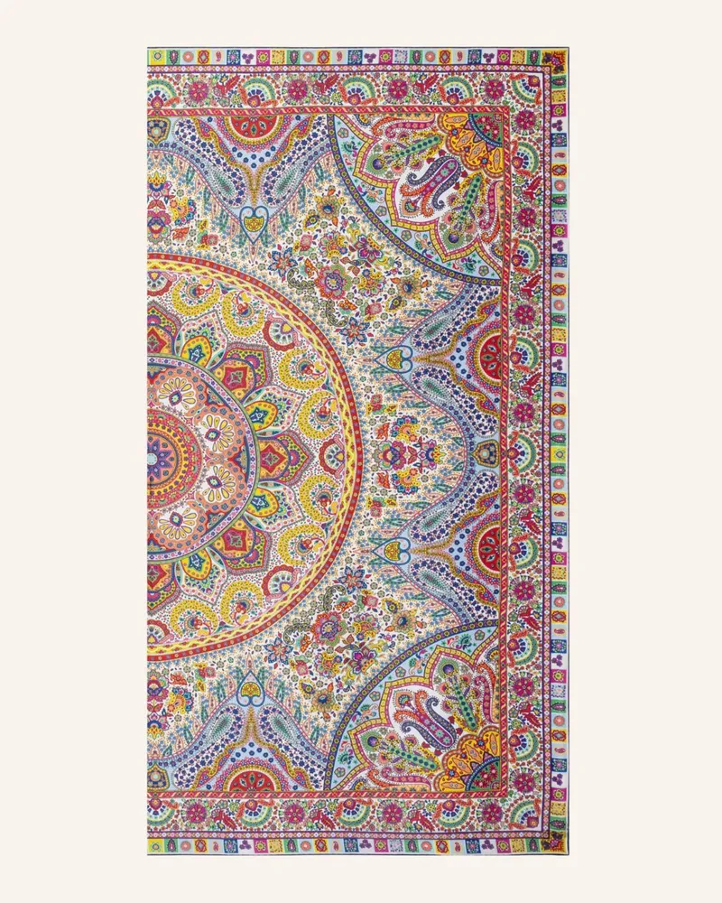 Roeckl Seidentuch CIRCLULAR PAISLEY Pink