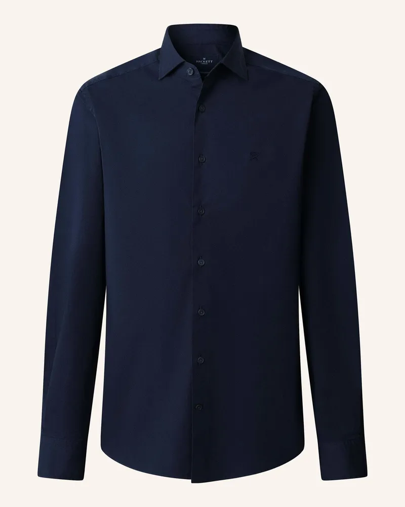 Hackett Freizeithemd ESS STRETCH POP Blau