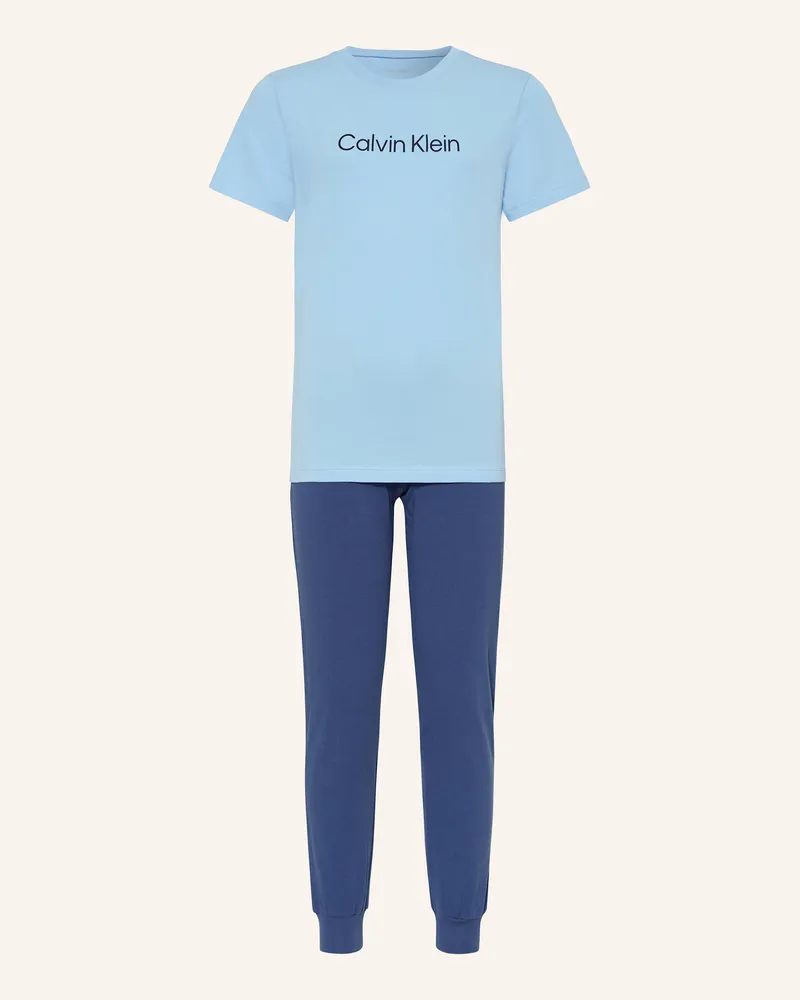Calvin Klein Schlafanzug Hellblau