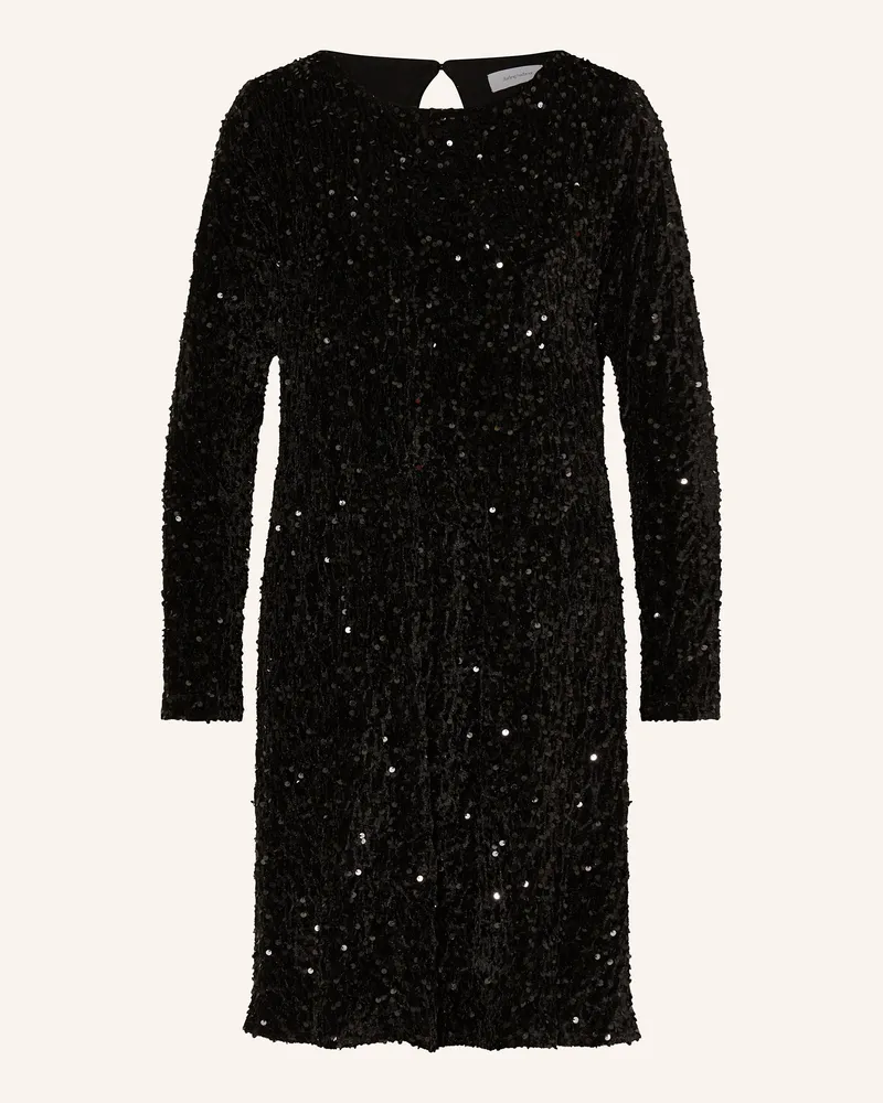 Darling Harbour Kleid mit Pailletten Schwarz