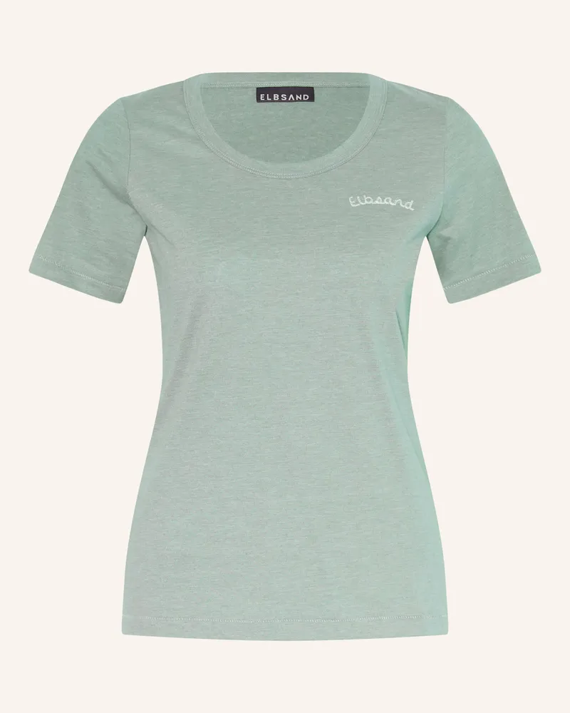 ELBSAND T-Shirt LIARA Grün