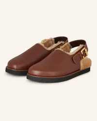 Chloé Mules NIL - 25E Sooty Brown Braun