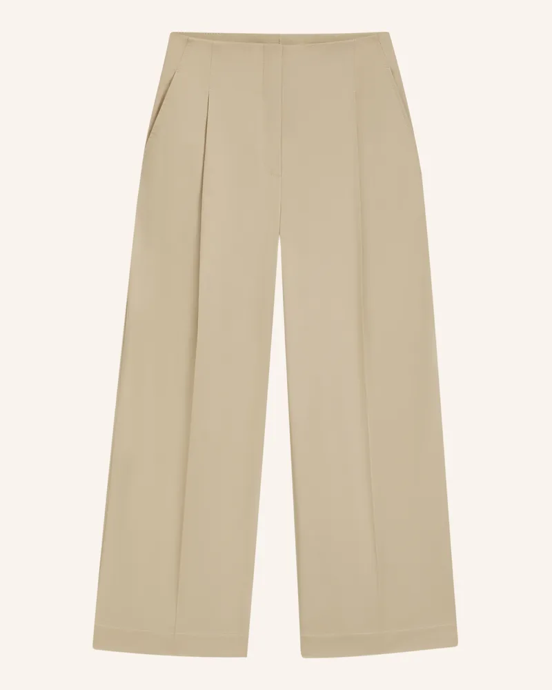 HUGO BOSS Business Hose TULOTTA Relaxed Fit Beige