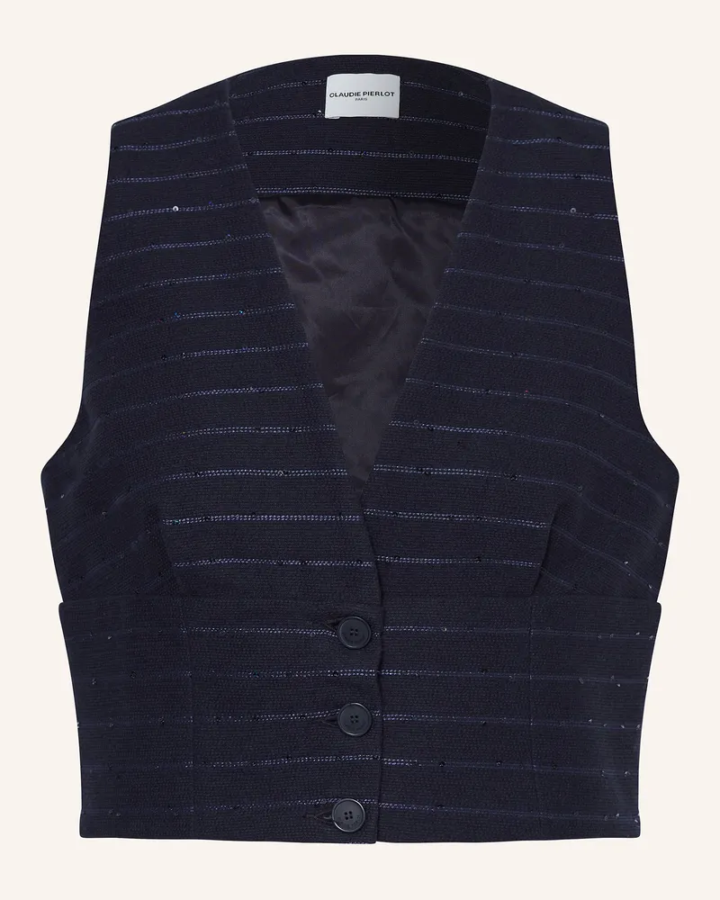 Claudie Pierlot Blazerweste Dunkelblau