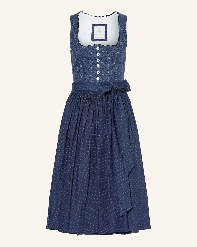Johann & Johanna Dirndl blau Dunkelblau
