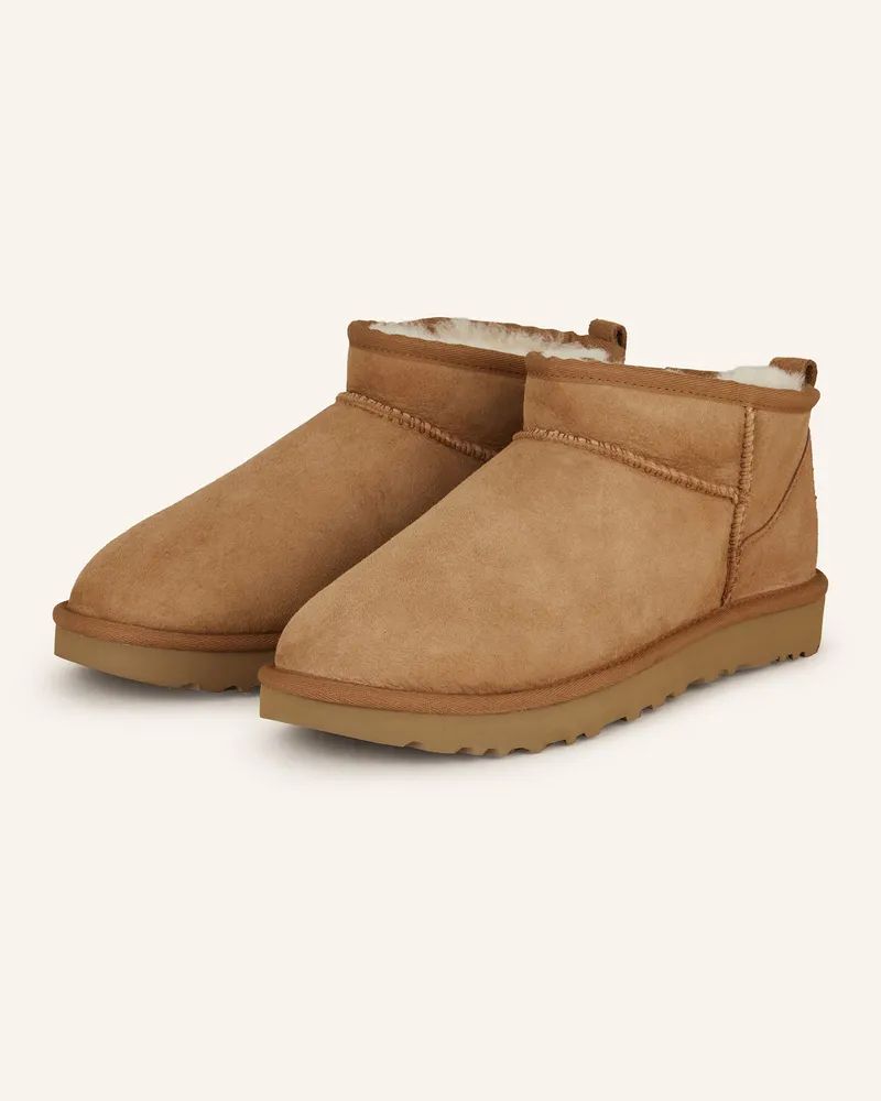 UGG Boots Classic Ultra Mini braun Camel