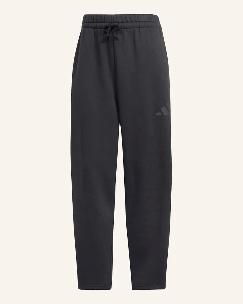 adidas ESSENTIALS CONTEMPORARY LOGO BARREL HOSE Schwarz