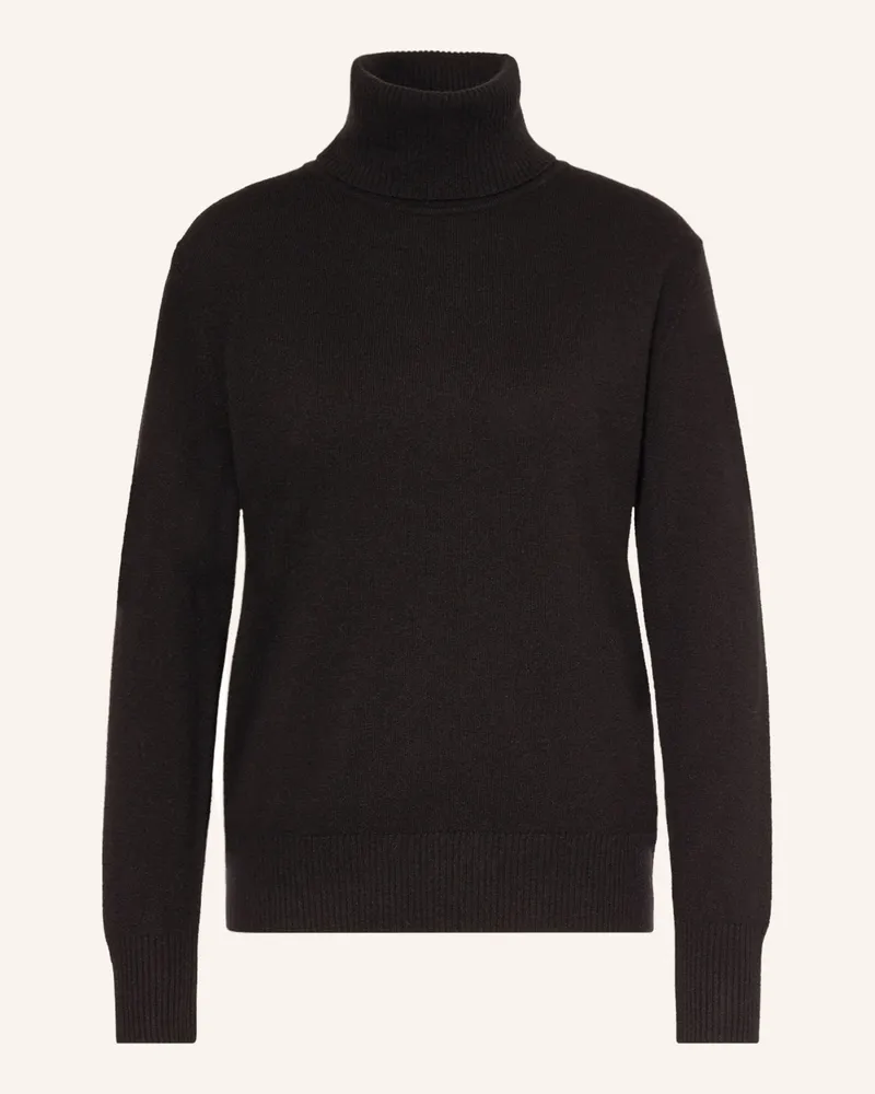 Rosemunde Rollkragenpullover Laica Mit Cashmere schwarz Schwarz