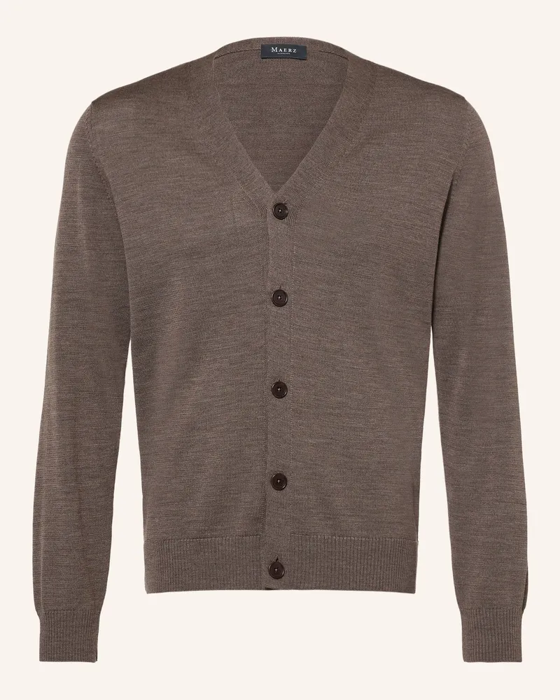 Maerz Strickjacke braun Braun
