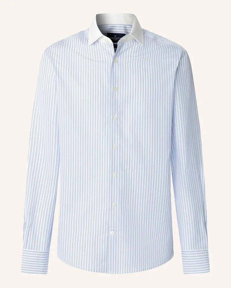 Hackett Freizeithemd DRESS STRIPE Hellblau