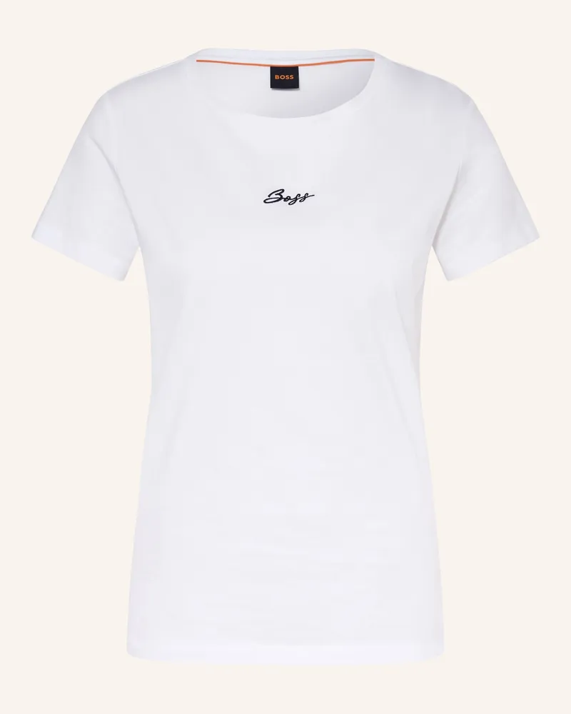 HUGO BOSS T-Shirt Elove weiss Weiss