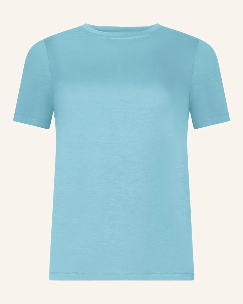 Helene Galwas Basic T-Shirt Aus Premium Jersey Franca blau Türkis