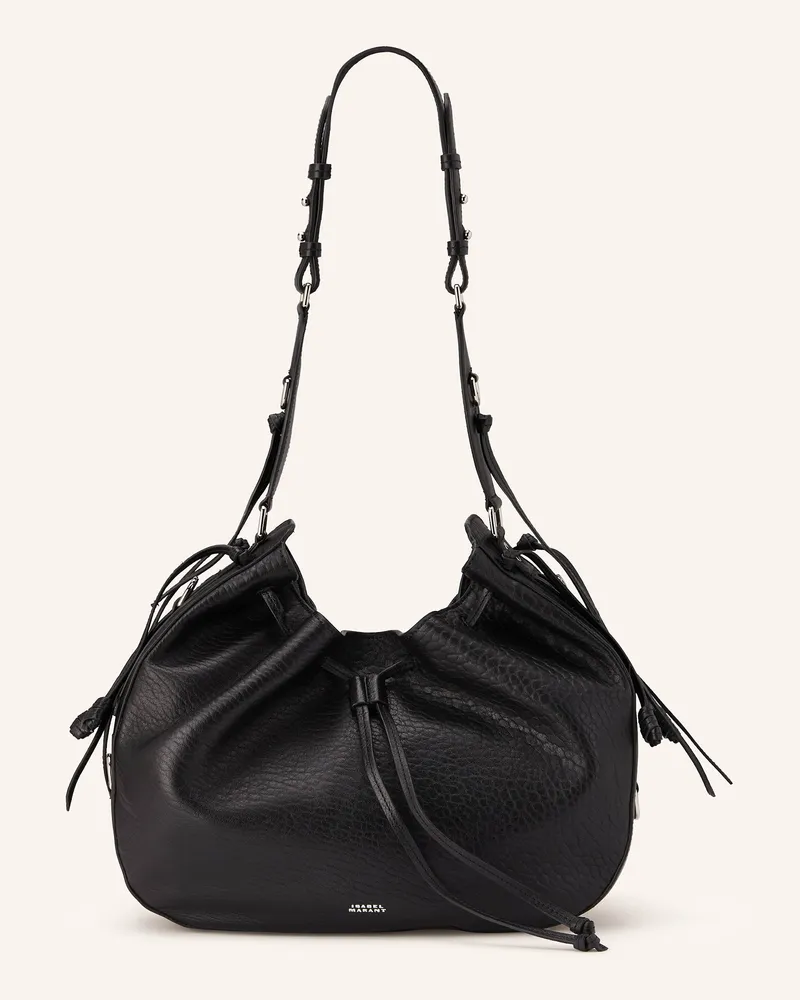 Isabel Marant Beuteltasche BOLTON mit Pouch Schwarz