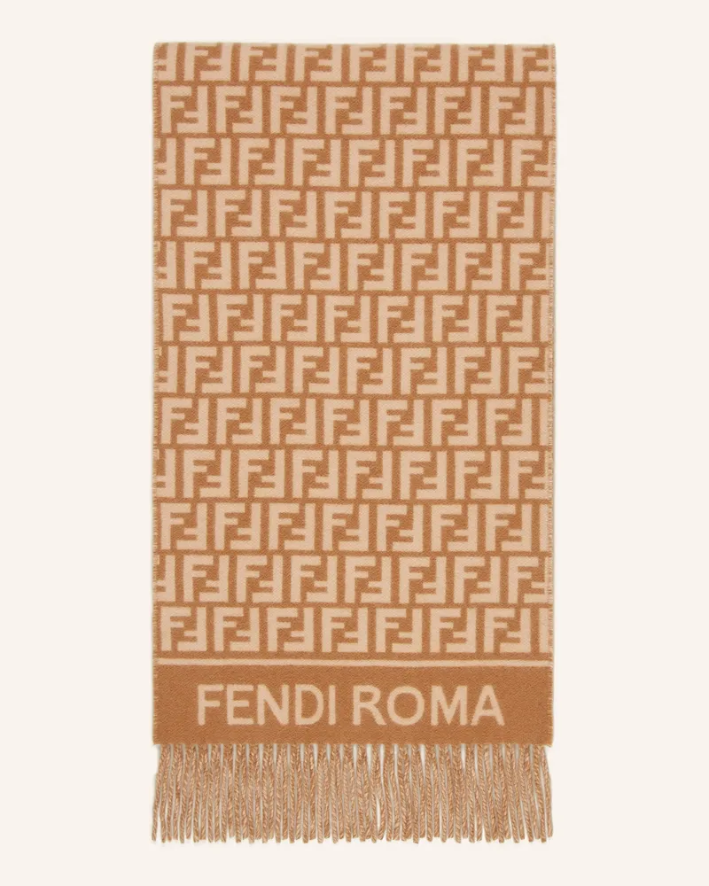 Fendi Schal beige Camel