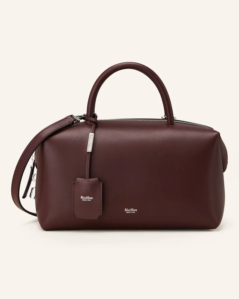 Max Mara Handtasche HOLDALL MEDIUM Dunkelrot