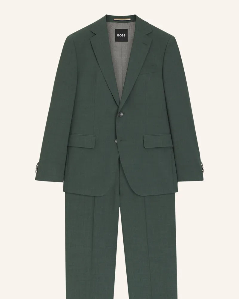 HUGO BOSS Business Anzug H-JECKSON-2PCS-253 Regular Fit Grün