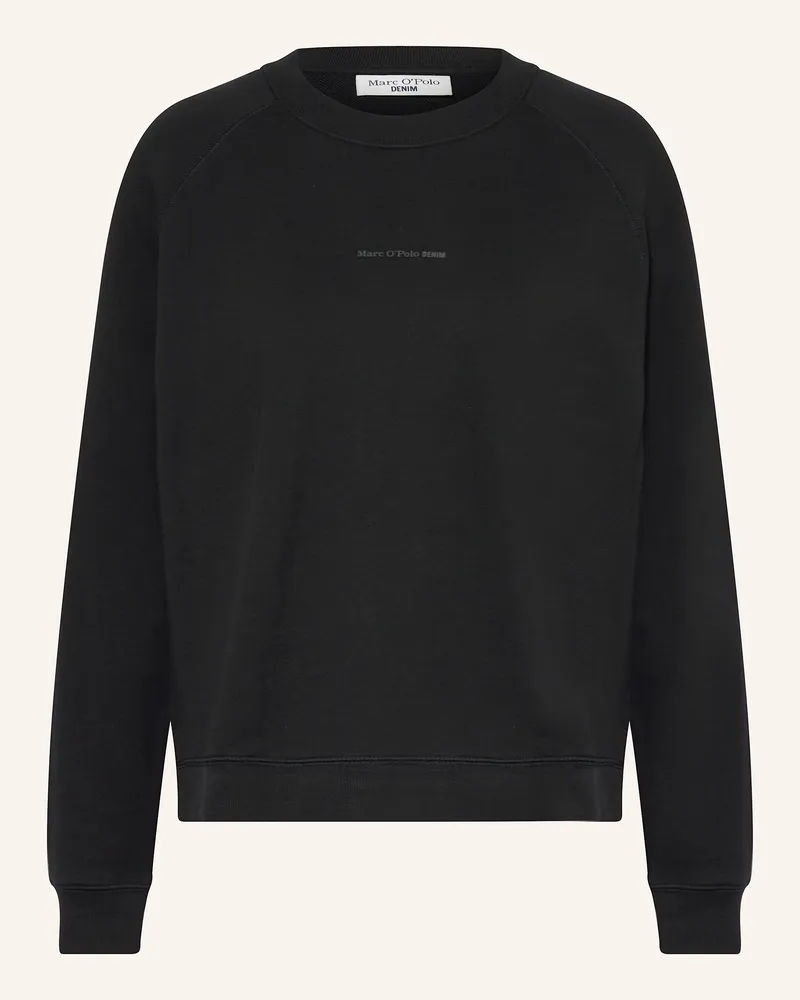 Marc O'Polo Sweatshirt schwarz Schwarz
