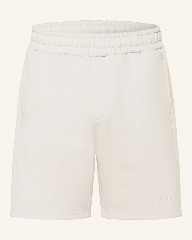 PEGADOR Sweatshorts Hellgrau