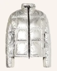 No. 1 Como Steppjacke Silber