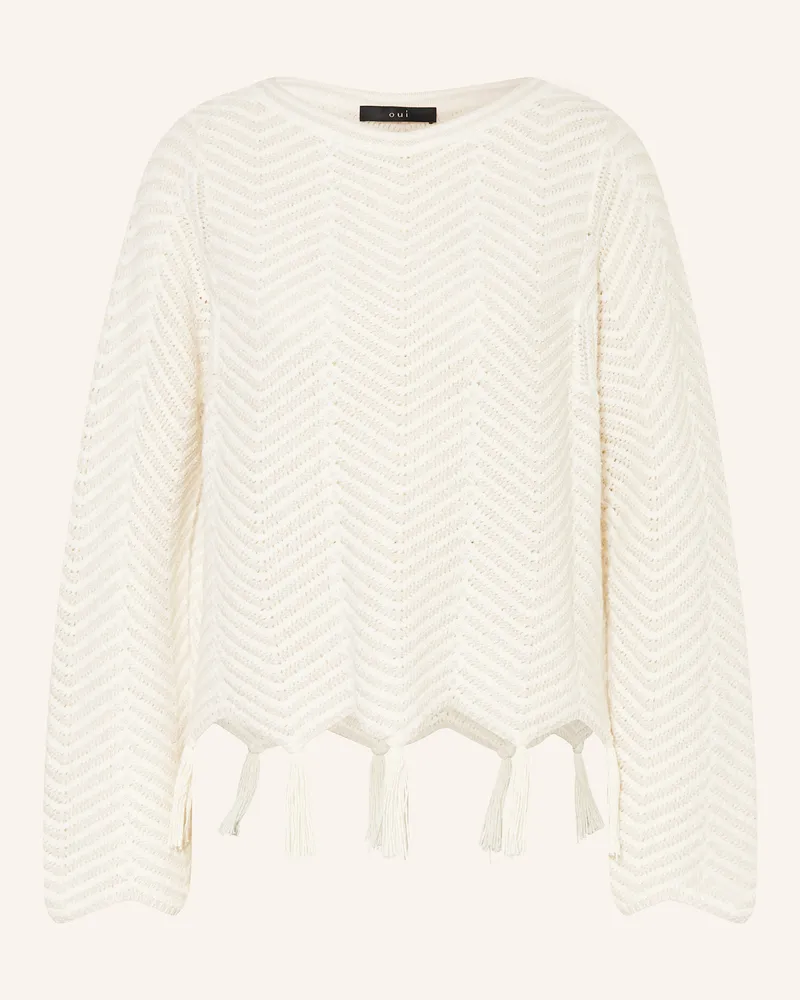 Oui  Pullover Ecru