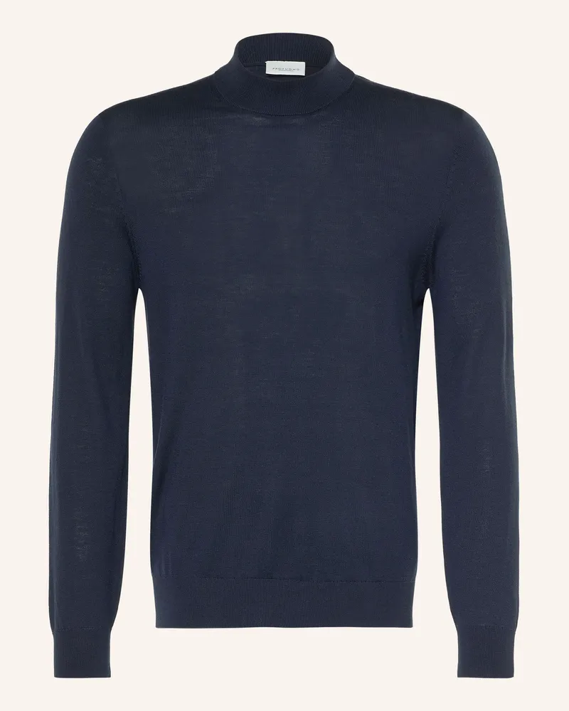 Profuomo Pullover blau Dunkelblau