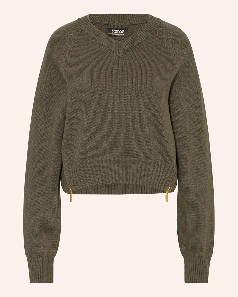 Barbour Pullover ATLANTA Khaki