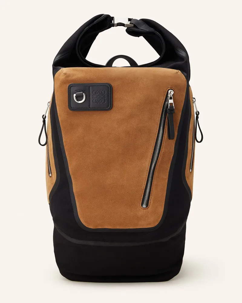 Loewe Rucksack schwarz Schwarz